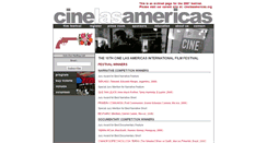 Desktop Screenshot of 2007.cinelasamericas.org