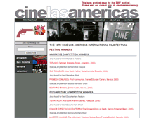 Tablet Screenshot of 2007.cinelasamericas.org